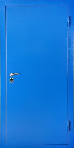 Синяя входная дверь Z-1 Blue металл-металл Синяя входная дверь Z-1 Blue металл-металл